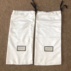 GUCCI Silk Bags For Shoes or Booties